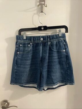 NWT Rag & Bone small Miramar Terry Blue Seneca  Cotton Terry Walking Shorts $108